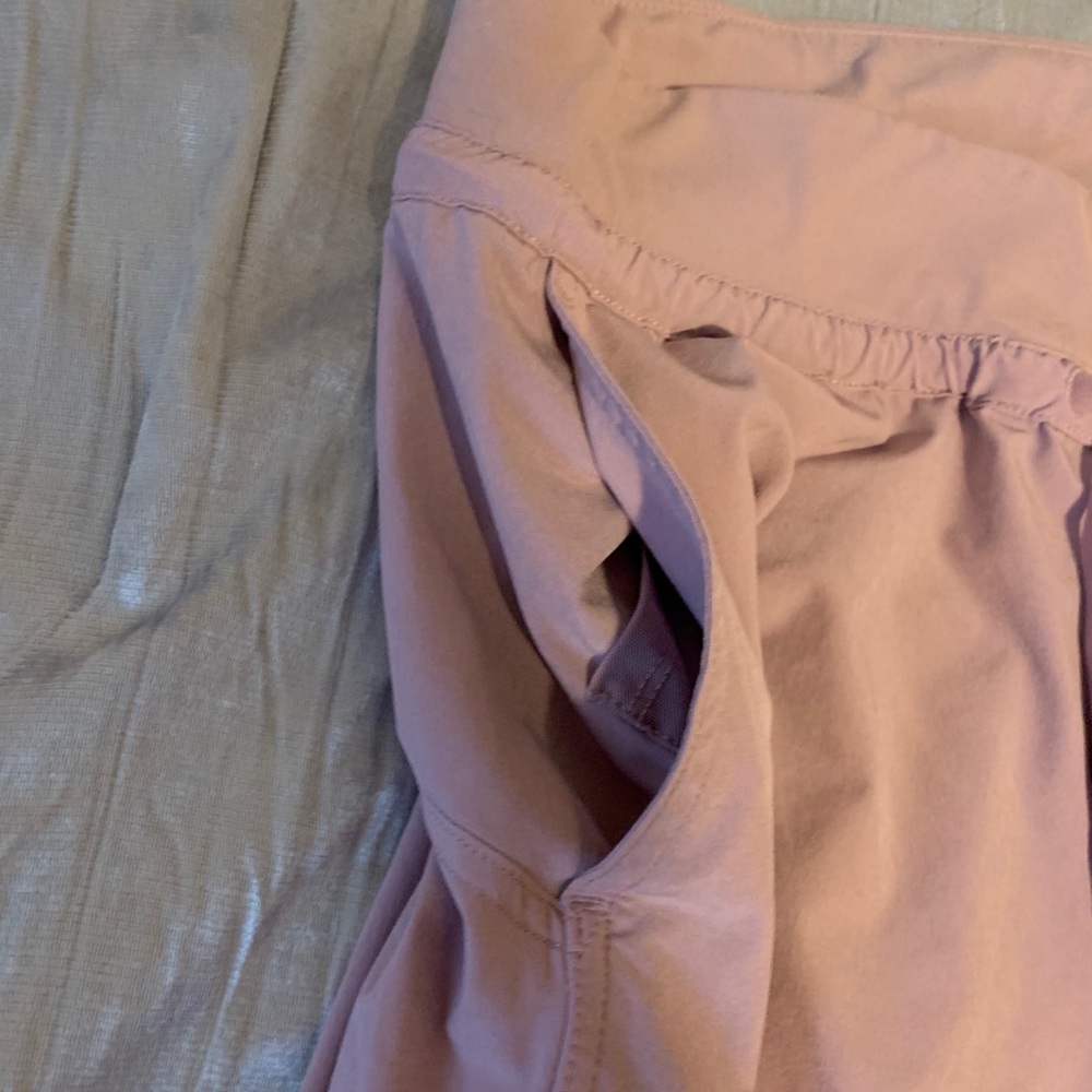 Athleta Mauve Tie Front Jogger - Picture 5 of 8